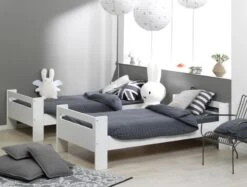 Lit Mezzanine Modulable Blanc London 90x200cm 9 Lit Mezzanine Modulable Blanc London 90x200cm -Vente De Chambre lit mezzanine modulable blanc london 90x200cm 132522