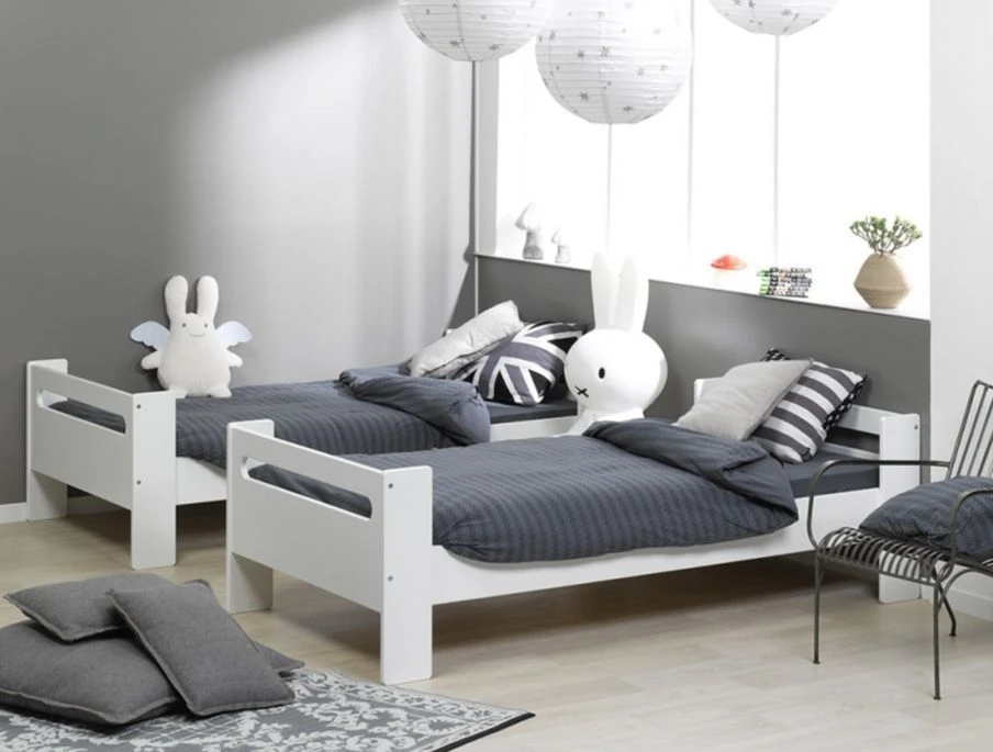 Lit Mezzanine Modulable Blanc London 90x200cm 5 Lit Mezzanine Modulable Blanc London 90x200cm – Image 5