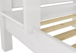 Lit Superposable Blanc Et Rideau Rose Clair Reine Des Neiges 90x190 Cm -Vente De Chambre lit superposable blanc et rideau rose clair reine des neiges 90x190 cm 4260418125511 220996