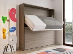 Lit Superposé Escamotable 80x200 Cm Aurelia -Vente De Chambre lit superpose escamotable 80x200 cm aurelia 3666722667852 1416105