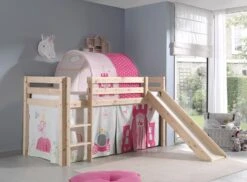 Lit Toboggan 90x200 Cm Avec Tente Et Tunnel Princesse Pin Massif Clair Pino 5 Lit Toboggan 90x200 Cm Avec Tente Et Tunnel Princesse Pin Massif Clair Pino -Vente De Chambre lit toboggan 90x200 cm avec tente et tunnel princesse pin massif clair pino 5420070228145 709330