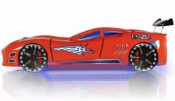 Lit Voiture Turbo V7 Rouge à Led