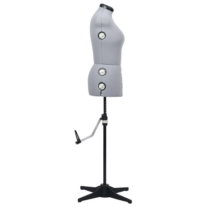 Mannequin De Robe Ajustable Pour Femme Gris M Taille 40-46 5 Mannequin De Robe Ajustable Pour Femme Gris M Taille 40-46 – Image 5