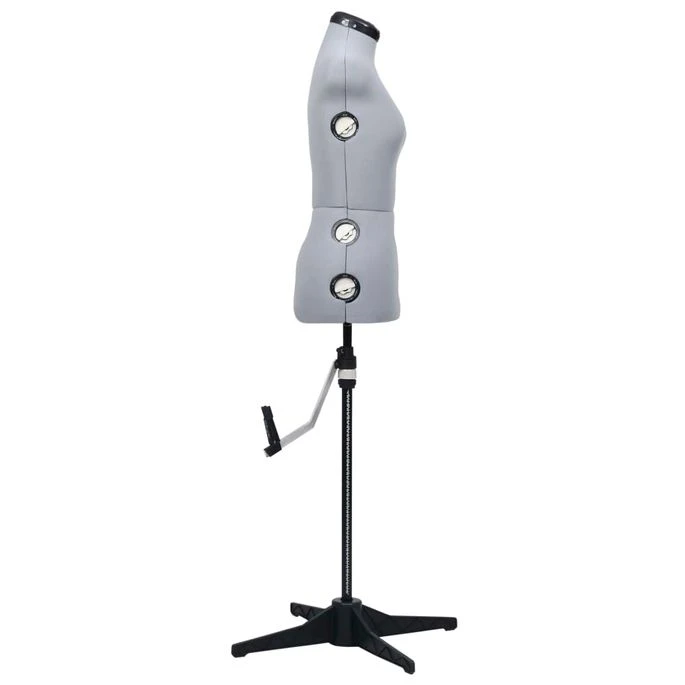 Mannequin De Robe Ajustable Pour Femme Gris S Taille 33-40 5 Mannequin De Robe Ajustable Pour Femme Gris S Taille 33-40 – Image 5