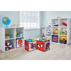 MARVEL - Lot De 4 Cubes De Rangement Et Décoratifs Spiderman -Vente De Chambre marvel lot de 4 cubes de rangement et decoratifs spiderman 0630996908570 1302188
