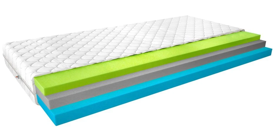 Matelas Mousse Thermoélastique Vermeil - 13 Cm - 7 Tailles 1 Matelas Mousse Thermoélastique Vermeil - 13 Cm - 7 Tailles