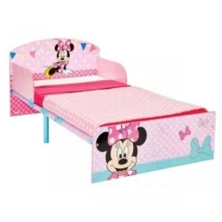 Disney MINNIE Lit Pour Enfants Pour Matelas 140cm X 70 Cm