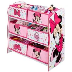 Disney MINNIE Meuble De Rangement Pour Chambre D'Enfant Avec 6 Bacs -Vente De Chambre minnie meuble de rangement pour chambre d enfant avec 6 bacs 5013138666449 496976