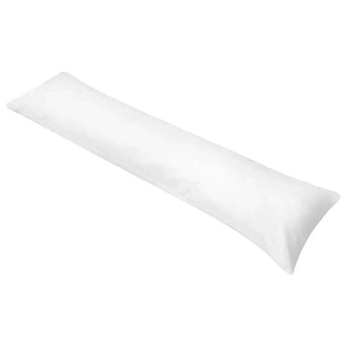 Oreiller De Dormeur Latéral 40 X 145 Cm Blanc 1 Oreiller De Dormeur Latéral 40 X 145 Cm Blanc