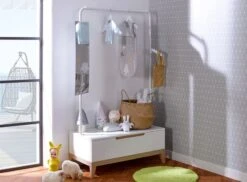 Portant Enfant 1 Tiroir Bois Blanc Et Hêtre Clair Evidence 10 Portant Enfant 1 Tiroir Bois Blanc Et Hêtre Clair Evidence -Vente De Chambre portant enfant 1 tiroir bois blanc et hetre clair evidence 3700429610022 654960