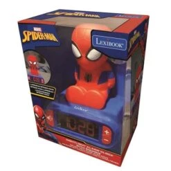 LEXIBOOK Radio Réveil Veilleuse Spider-Man -Vente De Chambre radio reveil veilleuse spider man 3380743077314 432970