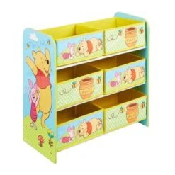Rangement 6 Paniers Disney Winnie L'ourson -Vente De Chambre rangement 6 paniers disney winnie l ourson 5013138662311 89110