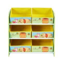 Rangement 6 Paniers Disney Winnie L'ourson -Vente De Chambre rangement 6 paniers disney winnie l ourson 5013138662311 89111