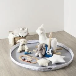 Sac De Rangement Et Tapis - Gris -Vente De Chambre sac de rangement et tapis gris 3560238651049 667058