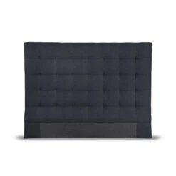 SOGNO Tete De Lit Capitonnées 170 - Tissu Noir -Vente De Chambre sogno tete de lit capitonnees 170 tissu noir 3700538223946 452864