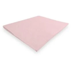 SOLEIL D'OCRE Drap Plat Camille - Coton Percale - 180 X 290 Cm - Rose
