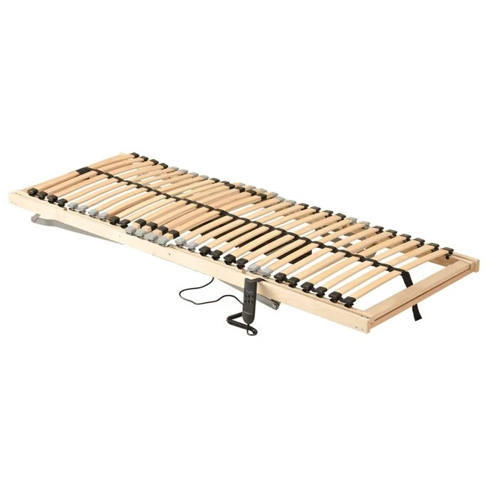 Sommier à Lattes électrique Avec 28 Lattes 7 Zones 100x200 Cm 4 Sommier à Lattes électrique Avec 28 Lattes 7 Zones 100x200 Cm – Image 4