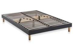 Sommier KIT 140x190 Cm - 20 Lattes - Réglable - SOMKIT