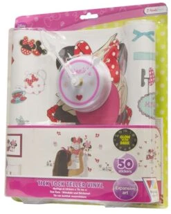 Stickers Horloge Minnie Mouse -Vente De Chambre stickers horloge minnie mouse 5013138650646 16141
