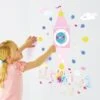 Stickers Horloge Princesse Disney