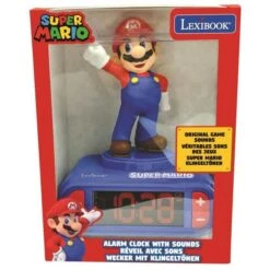 LEXIBOOK SUPER MARIO Réveil Veilleuse Chambre Enfant Avec Effets Sonores -Vente De Chambre super mario reveil veilleuse chambre enfant avec effets sonores 3380743085203 1014599