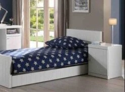 Table De Chevet 1 Porte Bois Laqué Blanc Robin -Vente De Chambre table de chevet 1 porte bois laque blanc robin 5420070203579 690224