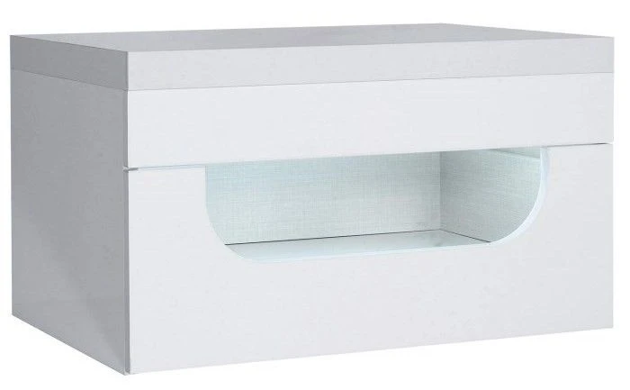 Table De Chevet 1 Tiroir Laqué Blanc Diva 1 Table De Chevet 1 Tiroir Laqué Blanc Diva