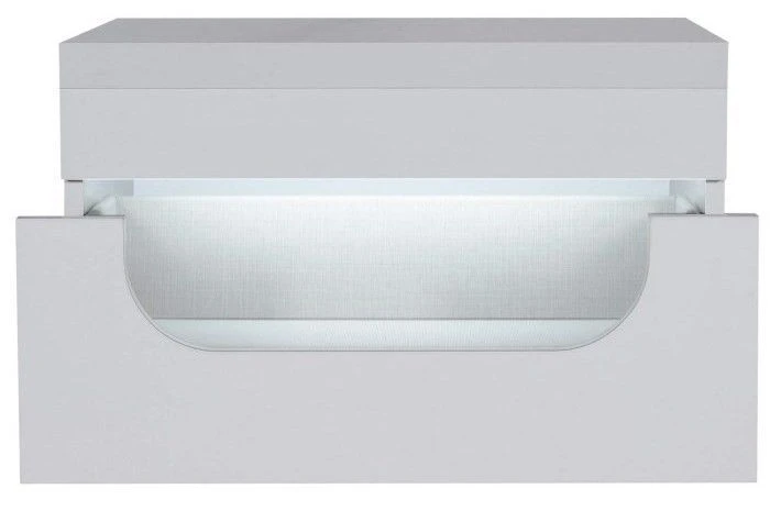 Table De Chevet 1 Tiroir Laqué Blanc Diva 3 Table De Chevet 1 Tiroir Laqué Blanc Diva – Image 3