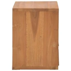 Table De Chevet 40x30x40 Cm Bois De Teck Solide -Vente De Chambre table de chevet 40x30x40 cm bois de teck solide 3666722213110 1152450
