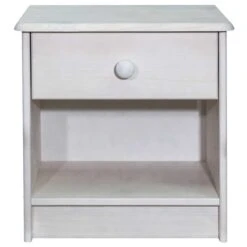 Table De Chevet 41x30x42 Cm Bois De Pin Solide 2 -Vente De Chambre table de chevet 41x30x42 cm bois de pin solide 3666722336390 968064