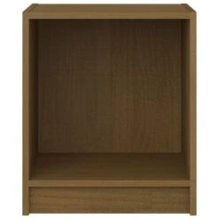 Table De Chevet Marron Miel 35,5x33,5x41,5cm Bois De Pin Massif -Vente De Chambre table de chevet marron miel 35 5x33 5x41 5cm bois de pin massif 3666722147606 1270302