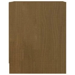 Table De Chevet Marron Miel 35,5x33,5x41,5cm Bois De Pin Massif -Vente De Chambre table de chevet marron miel 35 5x33 5x41 5cm bois de pin massif 3666722147606 1270303