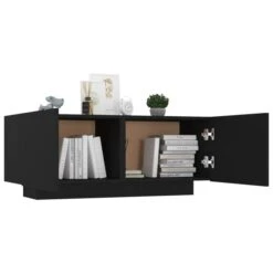Table De Chevet Noir 100x35x40 Cm -Vente De Chambre table de chevet noir 100x35x40 cm agglomere 3666722739696 935025