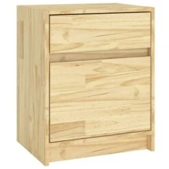 Tables De Chevet 2 Pcs 40x31x50 Cm Bois De Pin Massif -Vente De Chambre tables de chevet 2 pcs 40x31x50 cm bois de pin massif 3666722159234 1241268