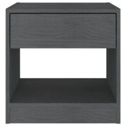 Tables De Chevet 2 Pcs Gris 40x31x40 Cm Bois De Pin Massif -Vente De Chambre tables de chevet 2 pcs gris 40x31x40 cm bois de pin massif 3666722159647 1240934