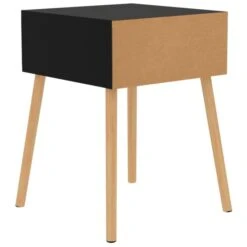 Tables De Chevet 2 Pcs Noir 40x40x56 Cm -Vente De Chambre tables de chevet 2 pcs noir 40x40x56 cm 3666722143028 1305169