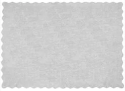 Tapis 100% Coton Uni Gris 120x160