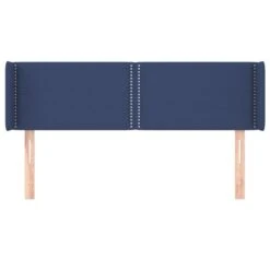 Tête De Lit Avec Oreilles Bleu 147x16x78/88 Cm Tissu 11 Tête De Lit Avec Oreilles Bleu 147x16x78/88 Cm Tissu -Vente De Chambre tete de lit avec oreilles bleu 147x16x78 88 cm tissu 3666722825153 1458081