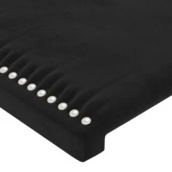 Tête De Lit Avec Oreilles Noir 103x23x118/128 Cm Velours -Vente De Chambre tete de lit avec oreilles noir 103x23x118 128 cm velours 3666722824750 1455421