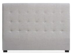 Tête De Lit Capitonnée Tissu Beige 160 Luxa
