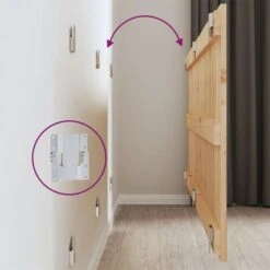 Tête De Lit Murale 166x3x60 Cm Bois Massif De Pin -Vente De Chambre tete de lit murale 166x3x60 cm bois massif de pin 3666722885713 1487621