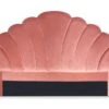 Tête De Lit Velours Rose Erma L 160 Cm