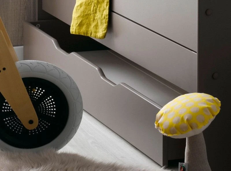 Tiroir De Lit Enfant évolutif Bois Taupe Féroé 1 Tiroir De Lit Enfant évolutif Bois Taupe Féroé