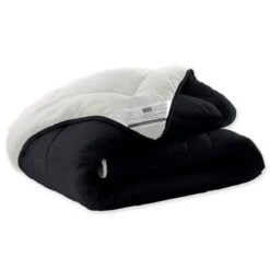 TODAY Couette Légere Bicolore 220x240cm Réglisse / Chantilly