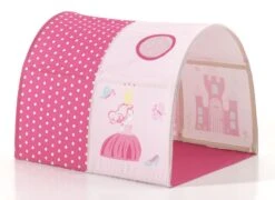 Tunnel De Lit Tissu Rose Princess